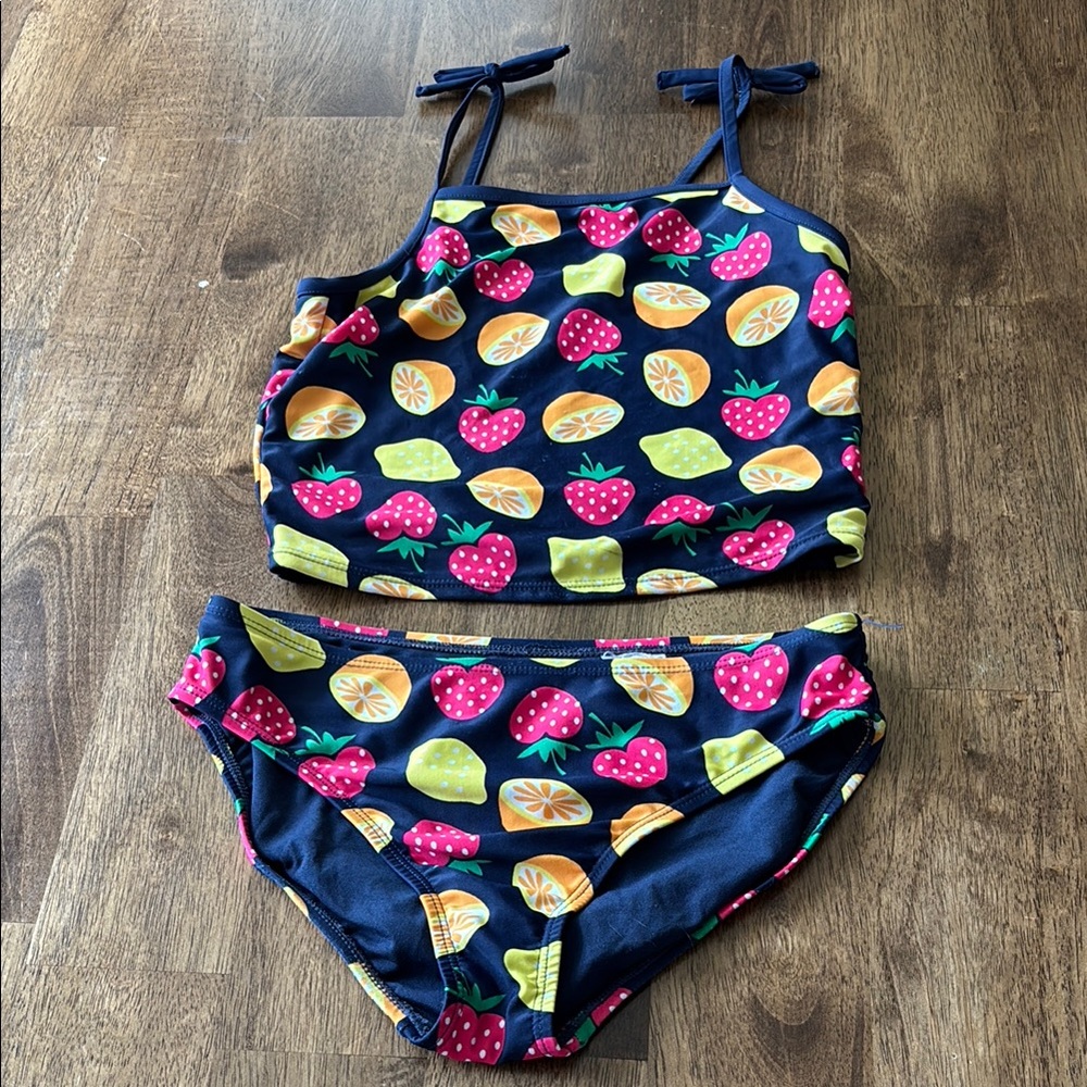 GAP Kids Navy Bikini Bottom and Tankini Top